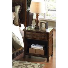 Our elegant sophia nightstand, with its antique our elegant sophia nightstand, with its antique black finish and woven rattan panels, is sure to enhance any bedside environment. 6 Best Wicker Nightstands Of 2021 Easy Home Concepts