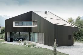 Prefa Zackenprofil In Spezialfarbe Fassadengestaltung Fassaden Gestaltung Einfamilienhaus