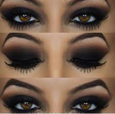 Make Up Tips And Ideas When You Are Wearing Black Dress Smokey Eye Makeup Smokey Eye Makeup Tutorial Makeup Looks For Brown Eyes