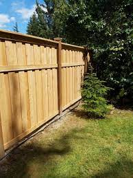 Square one end and cut a mitre on it. Lattice Top Fence Cedar Fence Designs Auburn Enumclaw Wa
