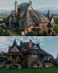 Les Lieux Incontournables Et Incroyables Inspirations Pour Planifier Votre Itineraire Et Organiser Votr Maison De Conte De Fees Jolie Maison Maisons Insolites