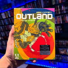 Outland” Has Arrived On 4K UHD Courtesy Of @arrowvideo! This Will Be  Releasing Everywhere Physical Media Is Sold On November 4th! . . #new  #release #walmart #amazon #exclusive #edition #steelbook #outland  #arrowvideo #