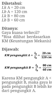 Perhatikan gambar di bawah ini. Pengungkit Manakah Yg Lebih Membutuhkan Sedikit Energi Jika Digunakan Brainly Co Id