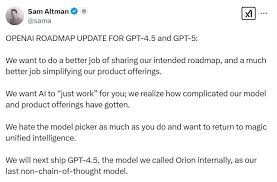 反擊DeepSeek？阿爾特曼：OpenAI GPT-5將免費無限使用(更新)