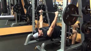How to do smith machine bench press: Explosive Bench Press On The Smith Machine Youtube