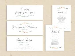 wedding seating plan cards template editable seating cards