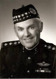 Today is a sad day for the Highlanders. Colonel John Montgomery Lowndes,  CD,QC was earlier today peacefully posted to the "Upper Camp" surrounded by  his family. John began his service with The