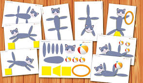 игры на логику и мышление для детей 8 лет Logicheskaya Igra Kot Akrobat Razvitie Logiki Myshleniya I Voobrazheniya Rebenka 1 List S Elementami I 8 Kartochek Obrazcov Igry Igrushki Svoimi Rukami Dlya Detej