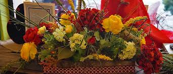 | / find artificial flowers for your diy christmas floral designs, like this beautiful red velvet poinsettia stem. April S Flowers On Main Florist Silk Flower Arrangements Franklin Nc