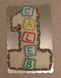 Birthday Cake For 3 Year Old Boy With Name Caleb S First Birthday Cake 3 D Cake Blocks Spelled Out His Name On The Top Boys 1st Birthday Cake 1st Birthday Cakes 1 Year Old Birthday Cake