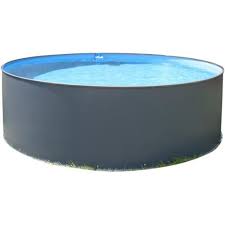 bestway opzetzwembad sark set 350cm antraciet zwembaden achtertuinideeen trap
