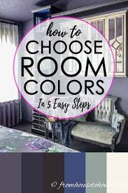 How To Choose A Color Scheme For A Room In 5 Easy Steps Master Bedroom Colors Bedroom Paint Colors Master Master Bedroom Color Schemes