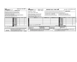 Filling out a check is no great mystery. 37 Bank Deposit Slip Templates Examples á… Templatelab
