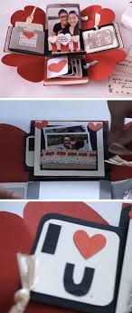 Exploding Love Box Diy Valentine Gifts For Him Diy Valentine Gifts For Boyfriend Diy Valentines Gifts For Him Diy Valentines Gifts Simple Valentines Gifts