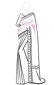 Rapunzel is one of the best disney characters and after the release of the 2010 movie tangled, a whole new generation fell in love with this princess. How To Draw Saree In 12 Easy Steps I Draw Fashion