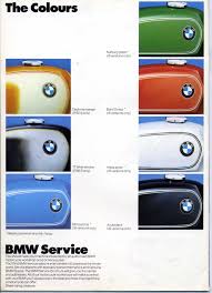 Bmw Colour Charts Through The Years