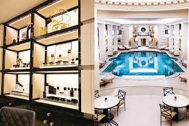 puttin on the ritz in paris chanel spa le grand soin paris swimming pool paris spa spa