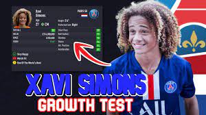 His potential is 85 and his position is cm. Xavi Simons Growth Test 2020 2030 Fifa 21 Career Mode Youtube