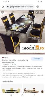 Amaryllis set masa extensibila 189d/6 scaune. PrejudecatÄƒ Curat Tragic Masa Modela Hanganmihai Ro