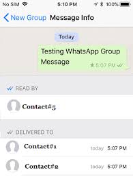 In the 'read receipt' feature, the double ticks turn blue once the recipient has read it. How To Find Who Has Read Your Message In Whatsapp Group