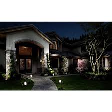 Kichler 6 W Hi Low Led Wall Wash Brass Landscape Light V7440 Lamps Plus