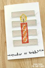Our card maker turns the simple to spectacular. Handsewn Birthday Cards
