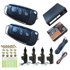 Waterproof Vehicle Central Locking System 1 Master 3 Slaves Trunk Open Automatic Car Door Lock System Card Door Lock System Keyless Entry Systems Car Door Lock