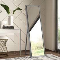 Mirror plus console idea by manda oversized antiqued floor mirror leaner mirror full length floor huge oversized leaning floor mirror for 2020 elizabeth austin doyle oversized full full length mirror with bevel edge. Large Oversized Wood Floor Mirrors You Ll Love In 2021 Wayfair
