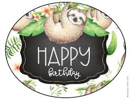 With tenor, maker of gif keyboard, add popular happy birthday sloth animated gifs to your conversations. Sloth Theme Editable Birthday Bulletin Board Set Tpt