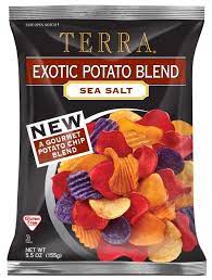 Before After Terra Chips Dieline Chips Chip Packaging Homemade Churros Recipe