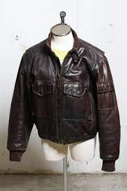 Vintage Golden Bear Of San Francisco Leather Bomber Flight Jacket Photo Eric J Hessler C The Clothing Warehouse Clothes Vintage Leather Jacket Jackets
