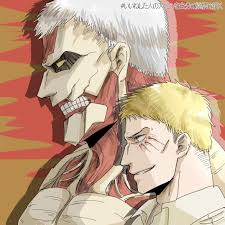 I love how reiner with the rifle in his mouth is the one with the most emphasis. Reiner Braun Attack On Titan Image 2169987 Zerochan Anime Image Board