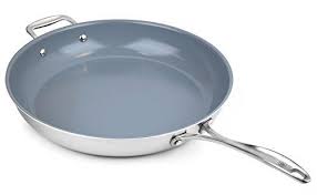 Zwilling J A Henckels Spirit Stainless Steel Ceramic Nonstick Skillet Nonstick Cookware Stainless Steel Nonstick Skillet