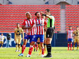 Juan pablo vigon cham (born 20 july 1991 in guadalajara, jalisco) is a mexican professional footballer who currently plays for liga mx club unam. Liga Mx 2021 Guard1anes Match Recap Pumas Get A Extremely Controversial 1 0 Win Against Atletico San Luis Fmf State Of Mind
