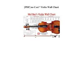 pdf no cost violin wall chart