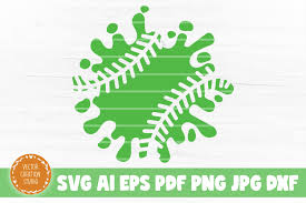 Download Splash Softball Svg Cut File Graphic By Vectorcreationstudio Creative Fabrica SVG Cut Files