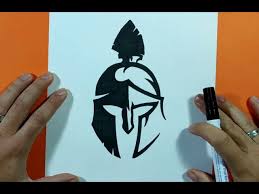 Colorear dibujos de guerreros medievales. Como Dibujar Un Casco De Guerrero Paso A Paso How To Draw A Warrior Helmet Youtube