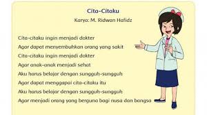 Buatlah Sebuah Gambar Yang Dapat Mewakili Isi Puisi Cita Citaku Tersebut Tribun Padang