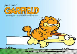 Garfield despises odie and often beats him up. Jim Davis Garfield The Original Art Daily And Sunday Archive Limited Hermes Press