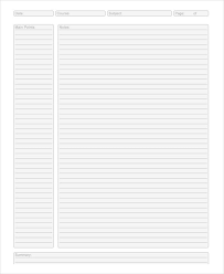 Teaching children to read is an important skill they'll use for the rest of their lives. Cornell Notes Template 9 Free Word Pdf Documents Download Free Premium Templates