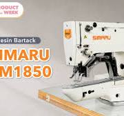 Mesin Bartack Simaru SM1850 / Jahit Label Baju dan Celana