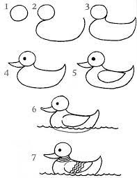 This easy painting idea for kids introduces the use of wax crayons as a resist material. How To Draw Animals For Kids Step By Step With Pencil Do It Before Me