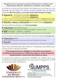 Obligations Vaccinales Etudes De Sante Pass Las