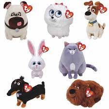 Set Of 7 Ty Beanie Babies Plush Secret Life Of Pets Movie Soft Toys 6 Inches 708296552974 Ebay In 2021 Pets Movie Baby Soft Toys Secret Life Of Pets