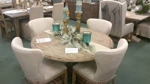 The rustic white finish and weathered brown top on the magnolia manor round accent table will complement most home or office decors. Magnolia Round Dining Table 60 Or 48 Available Coastal Dining Room Cedar Rapids By Jacksonville Home Patio Turner Ace Hardware Houzz