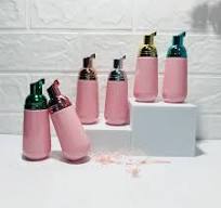 Save Big on Bulk Foam Pump Bottles Foam Bottles: 60ml Pink Conical Mousse  Bottle With Arc Bottom, PET Plastic, Travel Size, Gold/Silver/Rose Gold  Pump ...