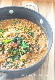 Monggo Guisado Recipe Panlasang Pinoy Recipe Guisado Recipe Filipino Dishes Cooking