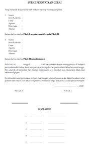 We did not find results for: Contoh Format Surat Pernyataan Cerai Dalam Word Dadang Jsn