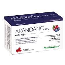 Campos Verdes Arandano Ury Arandano Rojo Y Azul Viatminas X 30 Capsulas Pharmamerican