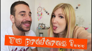 Challenge Tu Preferes Youtube Challenge Je Prefere